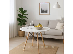 Стол Leobert Todi 90см белый, Оригинал!