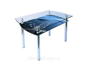 Стіл обідній скляний КС-4 с фотодрук №90 ТМ Антонік