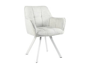 Стілець M-235 сніжно-білий + білий