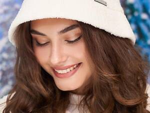 Стильна тепла панама «Ейва» (4770) Braxton молочний 56-59