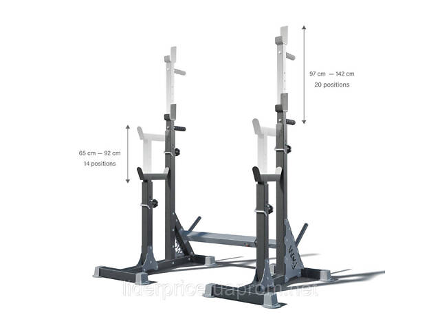 Стойки под штангу 3в1 Bugai Pro – жим, приседания, брусья WCG, Оригинал! - Фото 3