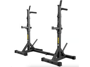 Стойки под штангу Trex Sport TX-100S регулируемые с ручками для отжиманий.