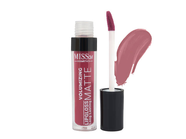Устойчивый матовый блеск для губ MISS2M 125, 6 мл, ярко-розовый Ливеста - Фото 1