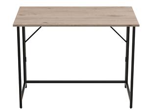 Стіл розкладний Моріс 900 Ferrum-decor 75x90x50 см Чорно-бежевий (MORI902)