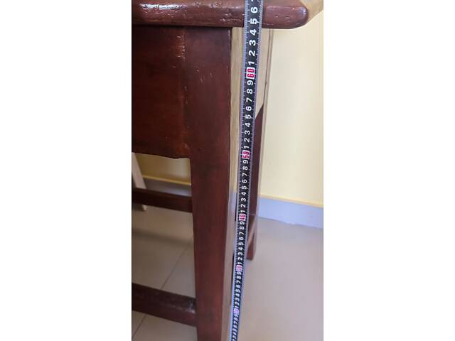 Столи 4 із дерева і 1 пластік - Фото 4