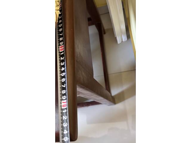 Столи 4 із дерева і 1 пластік - Фото 6