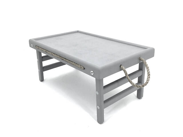 Столик-поднос для завтрака 'Даллас' экостиль маренго - Фото 1