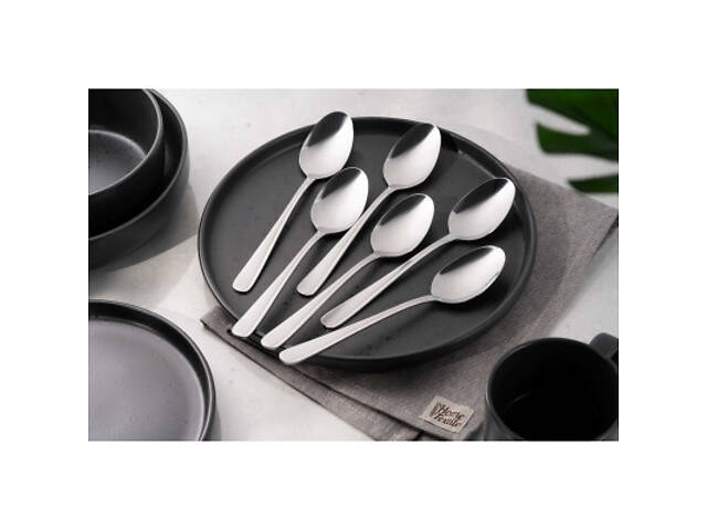 Столова ложка Ardesto Black Mars Zenith 6 шт (AR0706ZS) - Фото 2