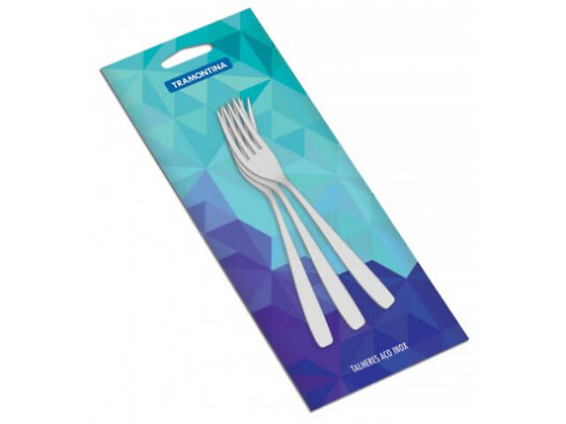 Столова вилка Tramontina Cosmos 3 шт (66950/021) - Фото 2