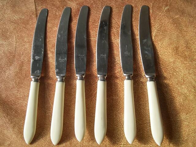 Столовые ножи и вилки нержавеющая сталь ссср - Фото 1