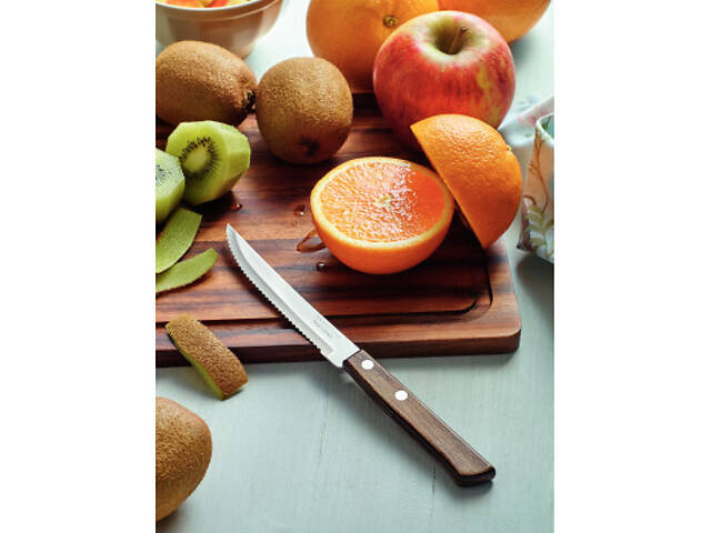 Столовый нож Tramontina Polywood для стейка 127 мм 1 шт Горіх (21100/495) - Фото 3