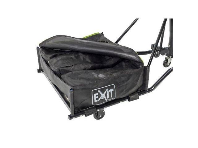 Стойка баскетбольна мобільна EXIT Galaxy black + кільце з амортизацією - Фото 6