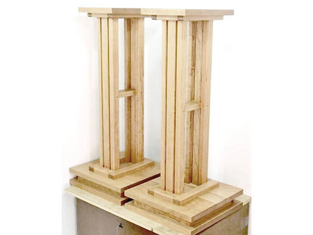 Стойка под акустику 'Шурани' бланже (цена за 1шт) - Фото 1