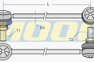 Стойка стабилизатора для моделей: FIAT (MAREA, MAREA,MULTIPLA), LANCIA (DEDRA,DEDRA,LYBRA,LYBRA)