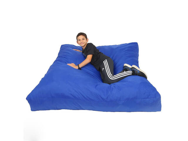 Страхувальний мат Альпініст 220х220х30 см до 125 кг Тіа-Спорт Синій - Фото 2