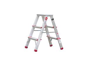 Стремянка двухсторонняя Intertool - 660 мм x 3 ступени