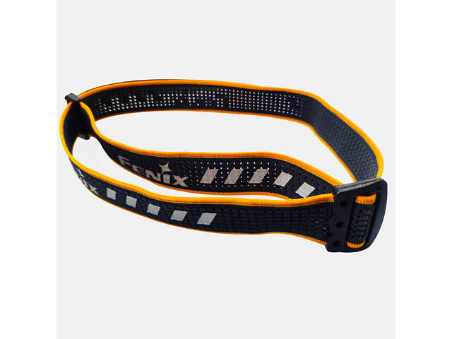 Стрічка для налобних ліхтарів Fenix, одинарна, AFH-03, чорно-помаранчева - Фото 5