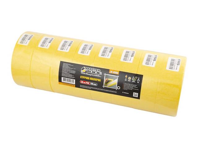 Стрічка малярна MASTERTOOL 38 мм Р50 79-9906 - Фото 3