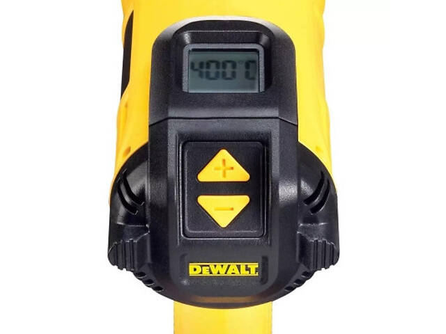 Будівельний фен DeWALT 2000 Вт, 50 - 600 °C, LCD (D26414) - Фото 6