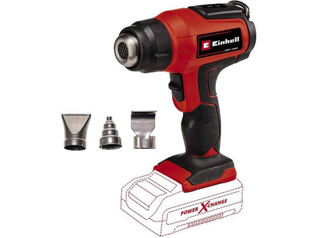 Будівельний фен Einhell TE-HA 18 Li-Solo (без АКБ і ЗУ) (4520500) - Фото 3