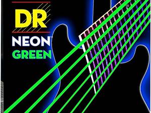 Струны для электрогитары DR NGE7-9 Hi-Def Neon Green K3 Coated Light 7-String Electric Guitar 9/52