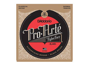 Струны для гитары D'Addario EJ49 Black Nylon Pro-Arte Normal (28-43)
