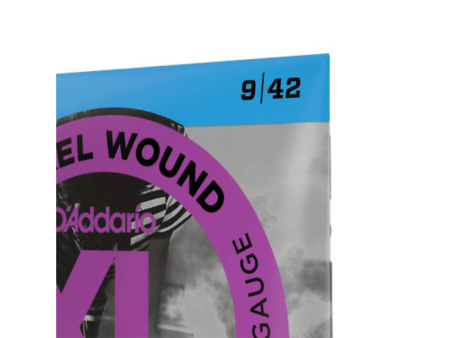 Струни для гітари D'Addario XL Nickel Wound Super Light (09-42) (EXL120) - Фото 4