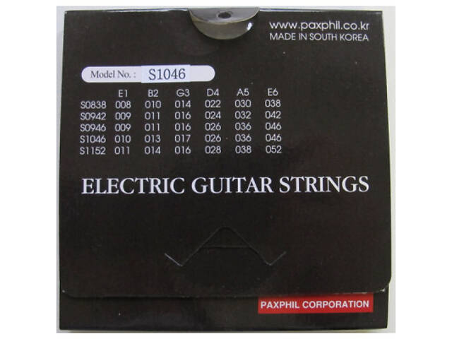 Струни для гітари Parksons Electric (10-46) (S1046) - Фото 1