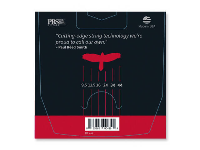 Струни для гітари PRS Signature Custom Light Guitar Strings 9.5-44 (100148002001004) - Фото 2