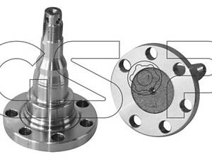 Stub Axle, wheel suspension