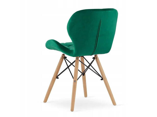 Стілець Just Sit RIPIANO Velvet Зелений - Фото 2