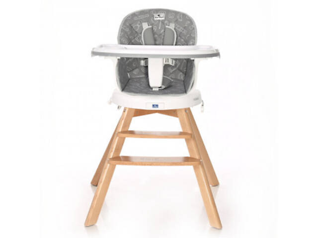 Стільчик для годування Bertoni/Lorelli NAPOLI grey candy (23730) - Фото 2