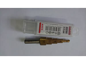 Ступенчатое шаговое сверло Richmann C9260 4-12 мм по металлу HSS