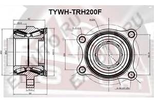 Ступица колеса для моделей: TOYOTA (REGIUSACE, REGIUSACE,HIACE,HIACE)