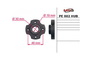 Маточина насоса ГПК PE002HUB PEUGEOT Boxer 94-02; CITROEN Jumper 94-02