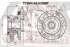 СТУПИЦА ПЕРЕДНЯЯ (RAV4 ACA3#GSA3# 2005-) ASVA TYWHACA30MF на TOYOTA RAV 4 III (ACA3_, ACE_, ALA3_, GSA3_, ZSA3_)