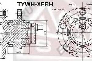 СТУПИЦА ПЕРЕДНЯЯ ПРАВАЯ (TOYOTA MARK X GRX120 2004-2009) ASVA TYWHXFRH на LEXUS IS II седан (GSE2_, ALE2_, USE2_)