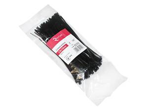 Стяжки нейлон RITAR 3,0x150mm чорні (100 шт) висока якість, діапазон робочих температур: від -45°C до +80°C Q230