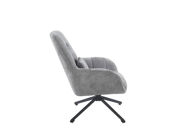 Стильное кресло Holms FR12-FX, серый / черный - Фото 2