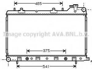 SU2049 AVA Радіатор охолодження SUBARU FORESTER (2002) 2.5 AVA QUALITY COOLING SU2049 на SUBARU FORESTER (SG)