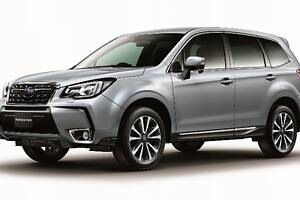 Subaru Forester перед 16 - капот, бампер, лампи решітки