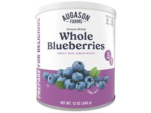 Сублімована чорниця з великим терміном придатності 30 років Augason Farms, 26 порцій.