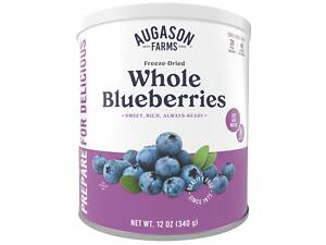 Сублімована чорниця з великим терміном придатності 30 років Augason Farms, 26 порцій