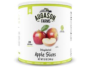 Сублімовані шматочки яблук з великим терміном придатності 25 років Augason Farms, 20 порцій.