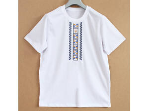 Сучасна футболка вишита з орнаментом Полуботок