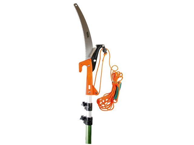 Сучкорез MASTERTOOL с телескопической алюминиевой штангой 1.5-3.8 м лезвия SK5 14-6903 - Фото 3