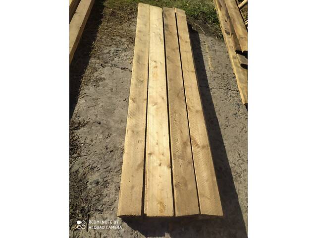 Сухие доски от 20 до 50 мм, брус и доски с пазами для пола. - Фото 1