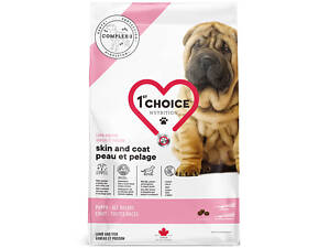 Сухой корм 1st Choice Puppy Skin and Coat Сухой суперпремиум корм для щенков всех пород 11 кг (65672101288)