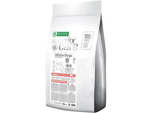 Сухой беззерновой корм для щенков Nature's Protection Superior Care White Dogs Grain Free Starter All Breeds 17 кг (NPSC
