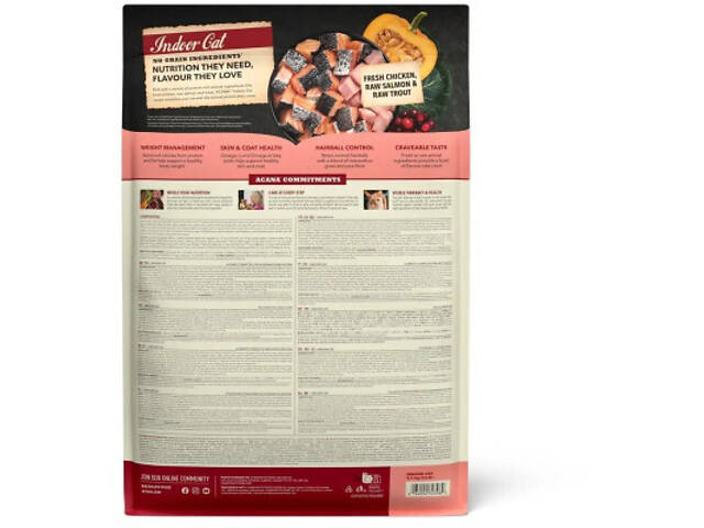 Сухий корм для кошек ACANA Highest Protein Indoor 4.5 кг (0064992723989) - Фото 4